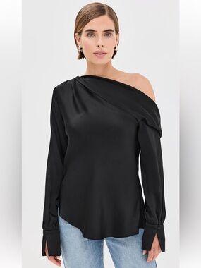 NWT SIMKHAI Alice One Shoulder Top